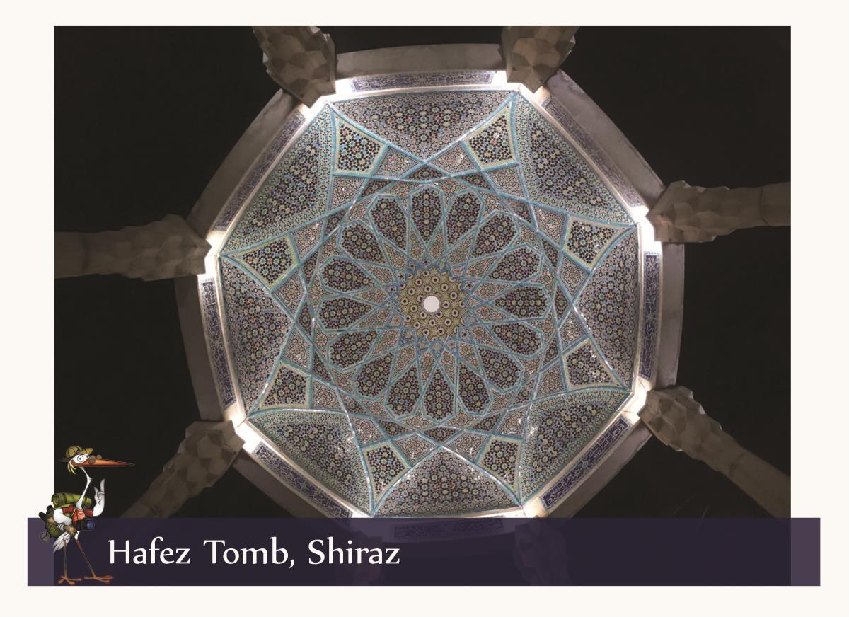 roof of hafez tomb