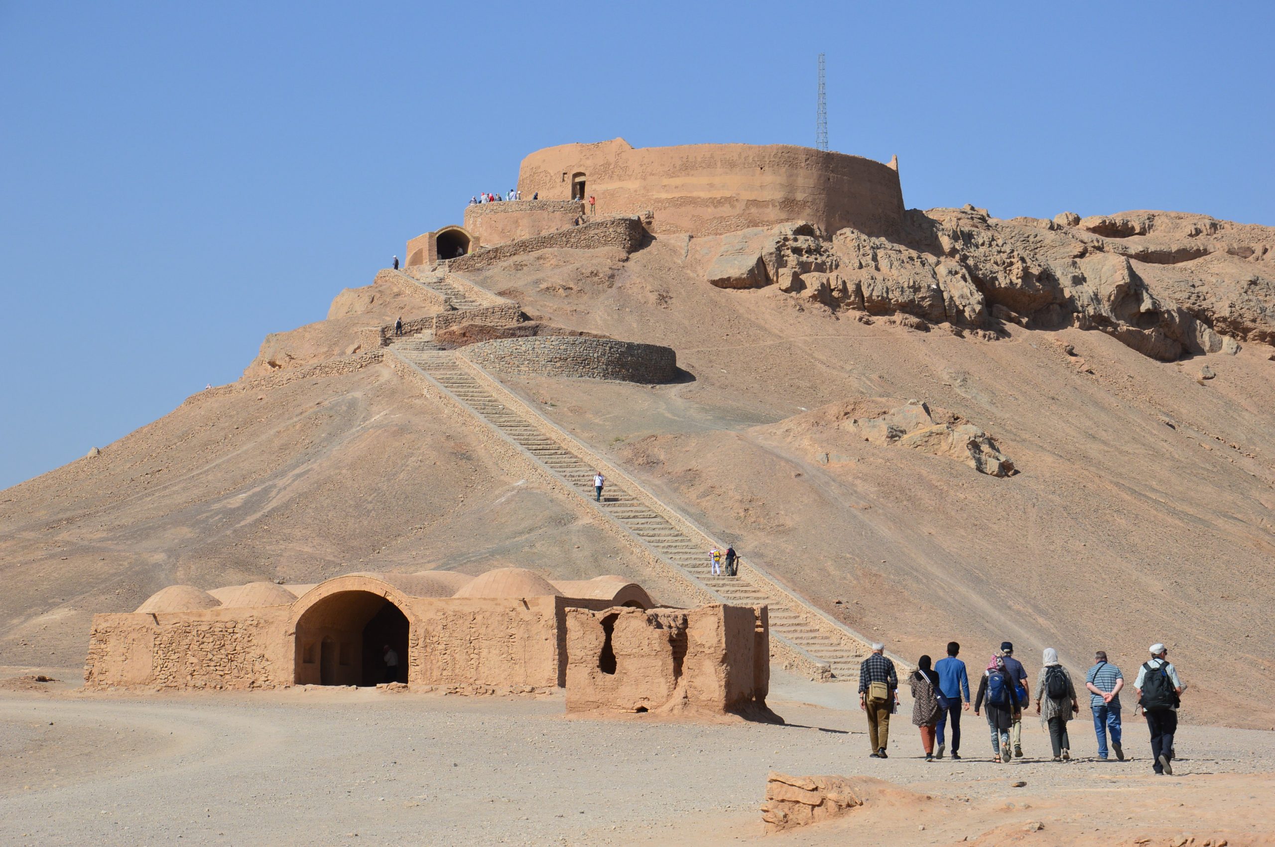 yazd silence towers