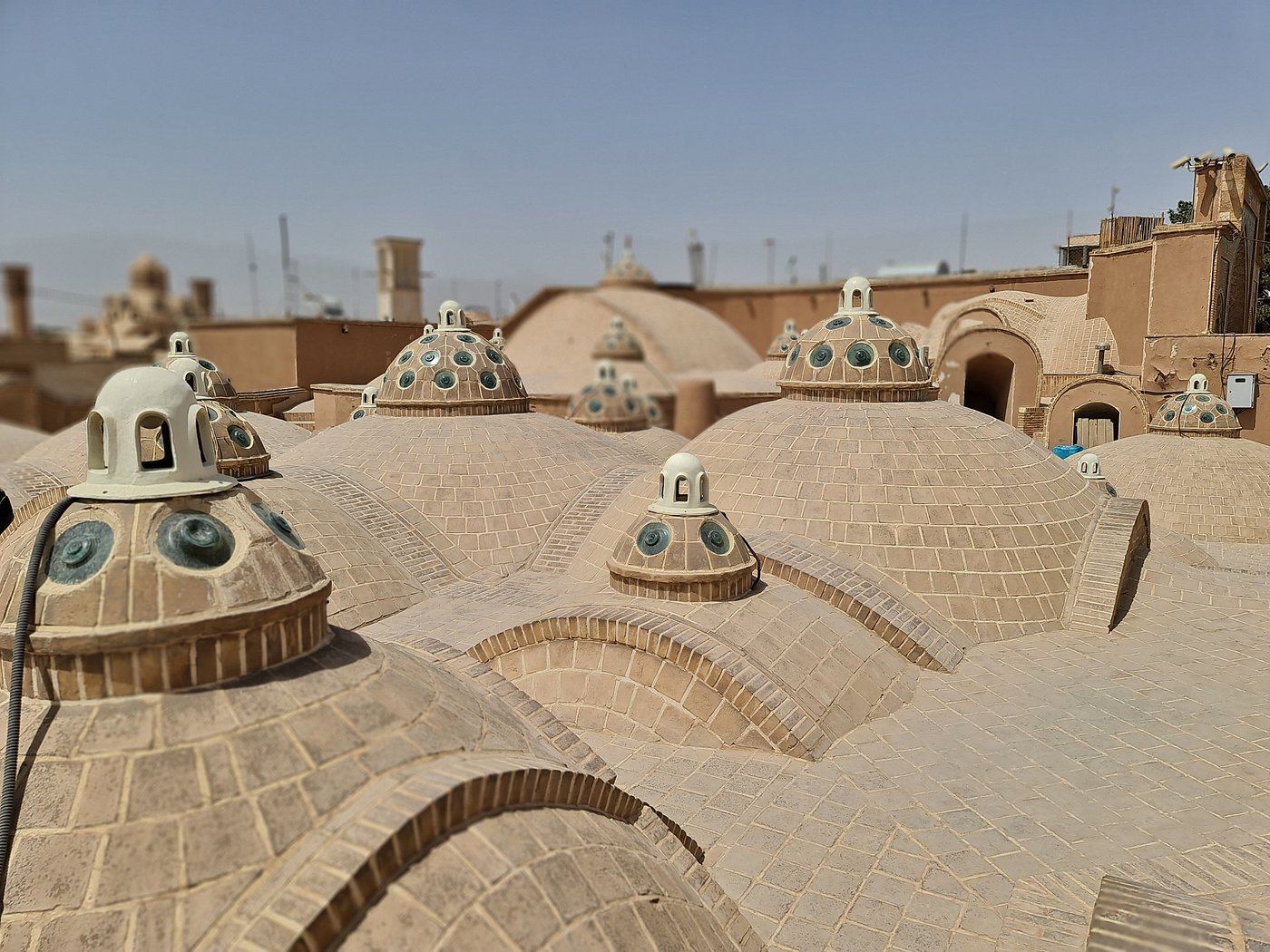 Rooftop of Amir Ahmad bathhouse